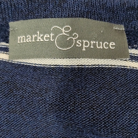 Market & Spruce Careen V-Neck Dolman Knit Top - Picture 2 of 9